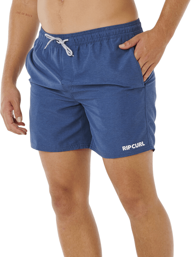 Rip Curl Streamline Heather Volley Short Mens Navy Heather