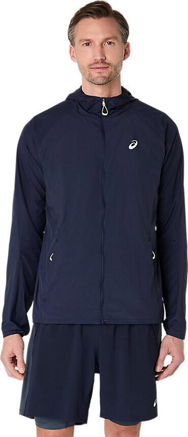 Asics Road Packable Jacket Mens Midnight