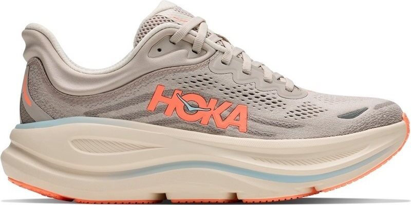 Hoka Bondi 9 Wide Womens River Rock Grey / Mineral Ore