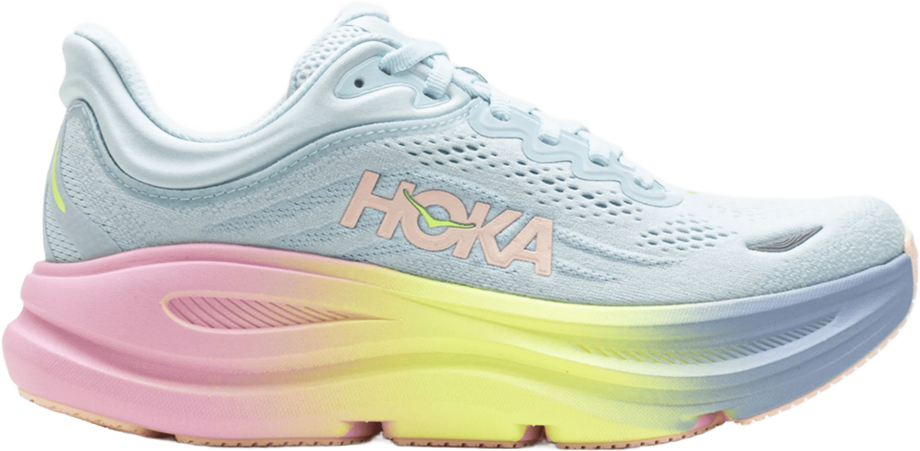 Hoka Bondi 9 Womens Glimmering Blue / Overcast