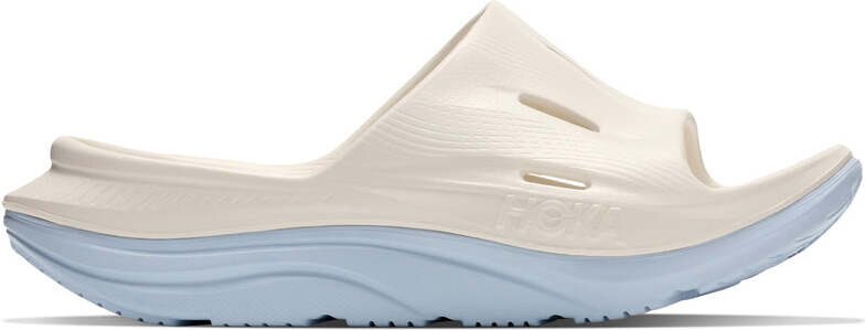 Hoka Ora Recovery Slide Unisex Alabaster / Ambient Blue