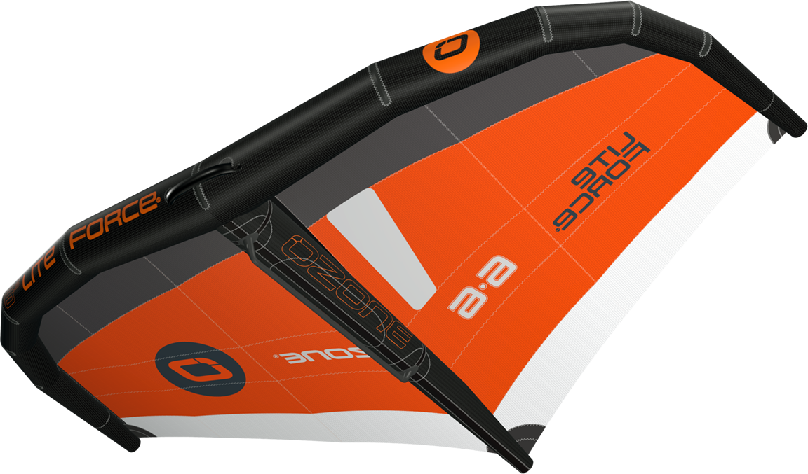 Ozone Liteforce V2 Wing 6.6 m² Carbon/Orange/White