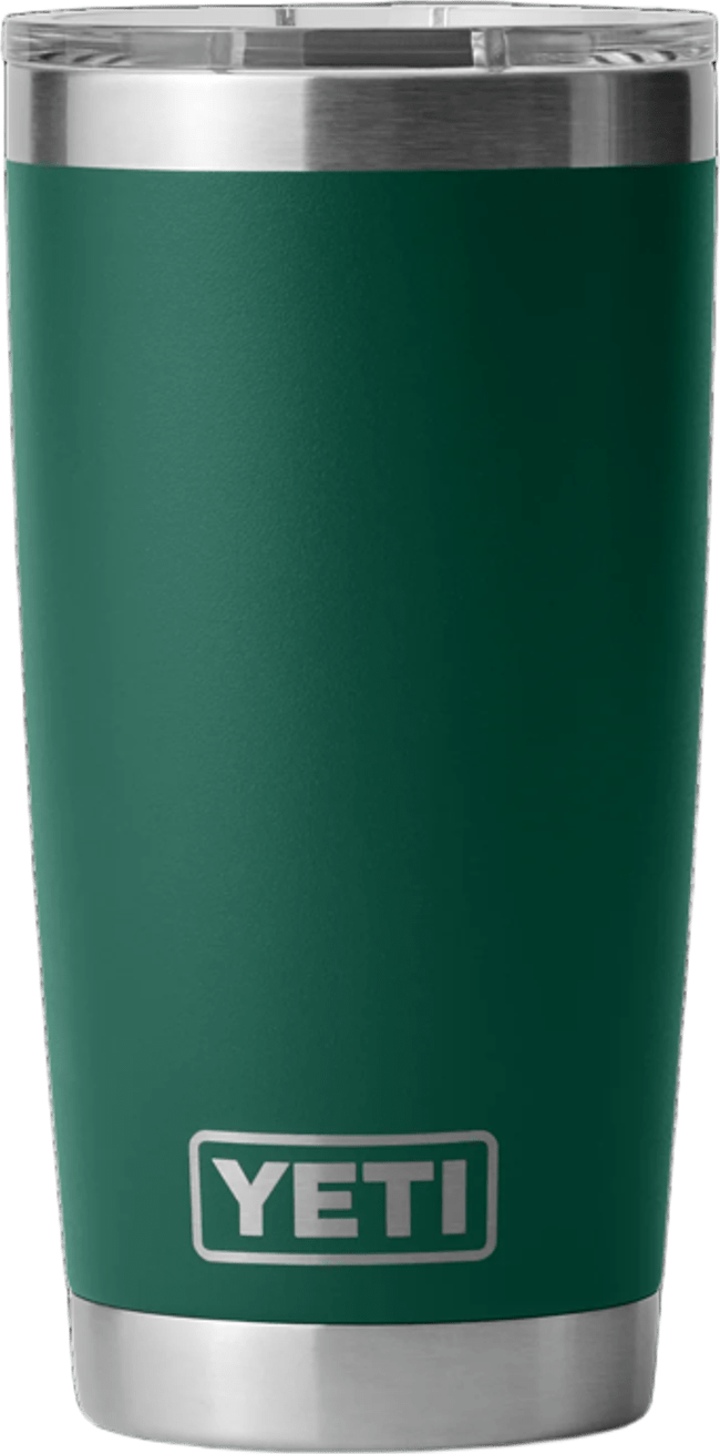 Yeti Rambler Tumbler 591ml (20oz) Black Forest Green