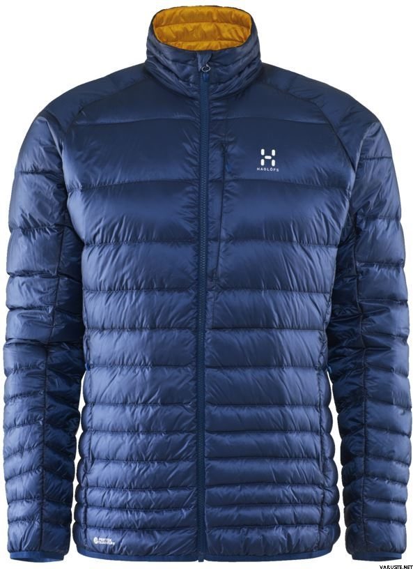 Haglöfs Essens III Down Jacket Men Hurricane blue/Saffron