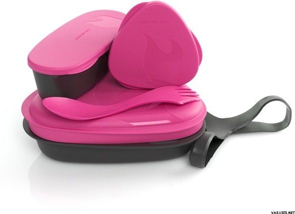Light My Fire LunchKit -ruokailuvälinesarja Fuchsia