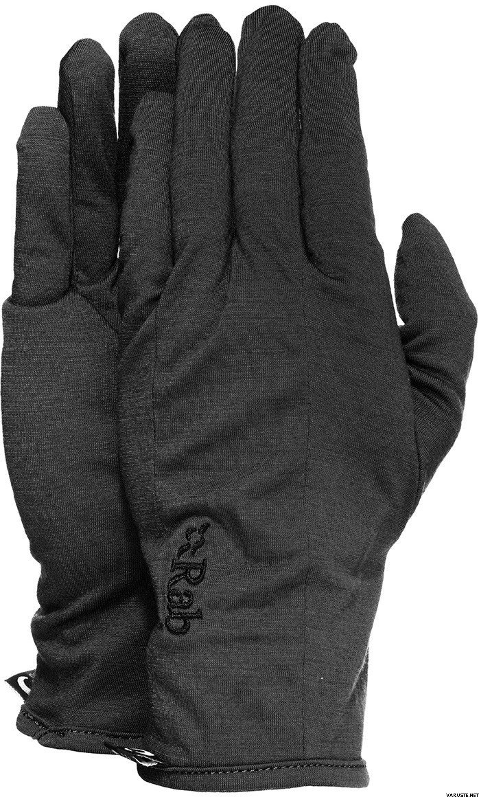 Rab Merino+ 160 Glove Ebony