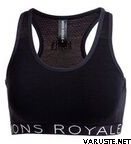 Mons Royale Sports Bra Black