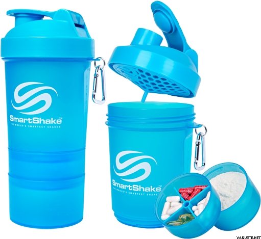 SmartShake Original 600ml Neon blue