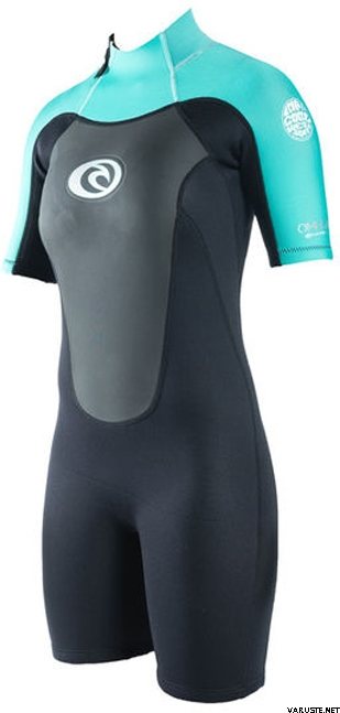 Rip Curl Women's Omega S/SL Spring 1.5 mm Turkoosi