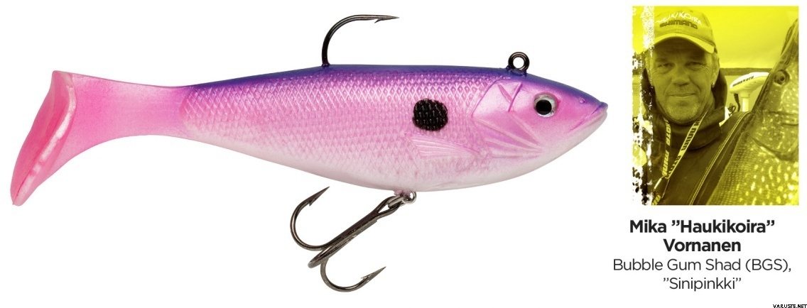 Storm Suspending Wild Tail Shad "Sinipinkki" - 15cm / 44g