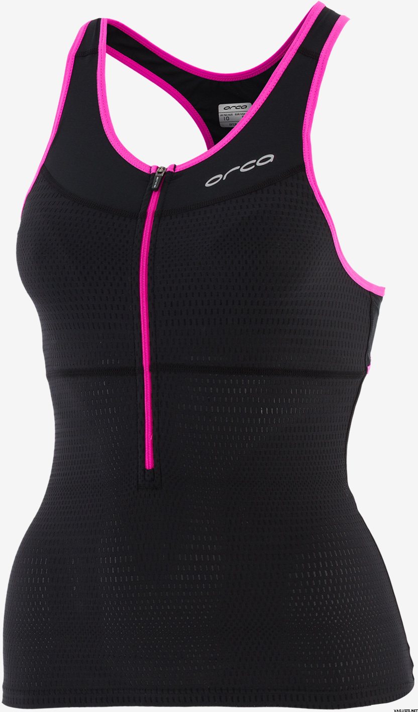 Orca 226 Support Top Women 2016 Black/Poppy Pink