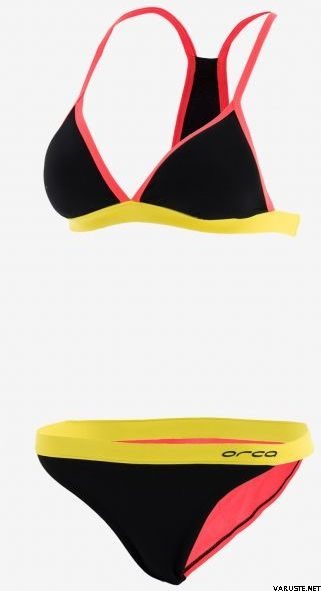 Orca Enduro Bikini Top & Bottom 2016 Black Sirenetta