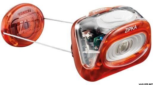 Petzl Zipka LED valaisin Punainen