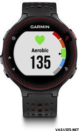 Garmin Forerunner 235 Black & Marsala red