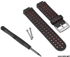 Garmin Forerunner 220 Watch Band Black/Red