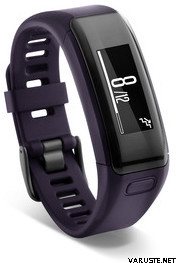 Garmin Vivosmart HR -aktiivisuusranneke ja rannesykemittari Violetti (normaali)