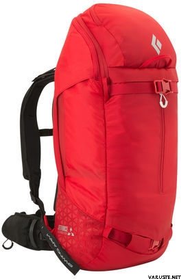 Black Diamond Saga 40 Jetforce Avalanche Airbag Pack Fire Red