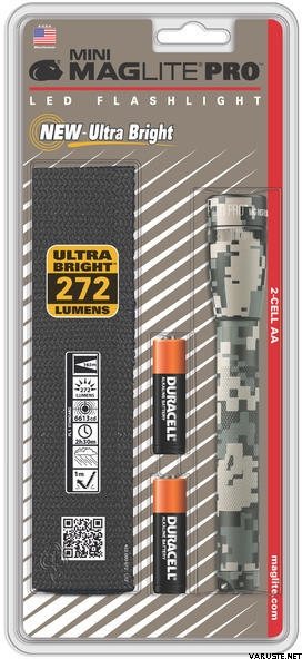 MagLite Mini MagLED AA PRO Flashlight Digicamo