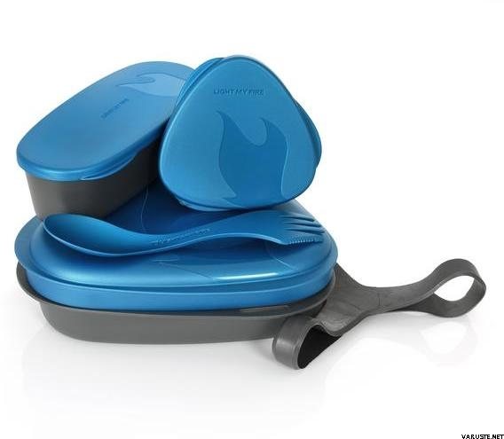 Light My Fire LunchKit -ruokailuvälinesarja Metal Petrol