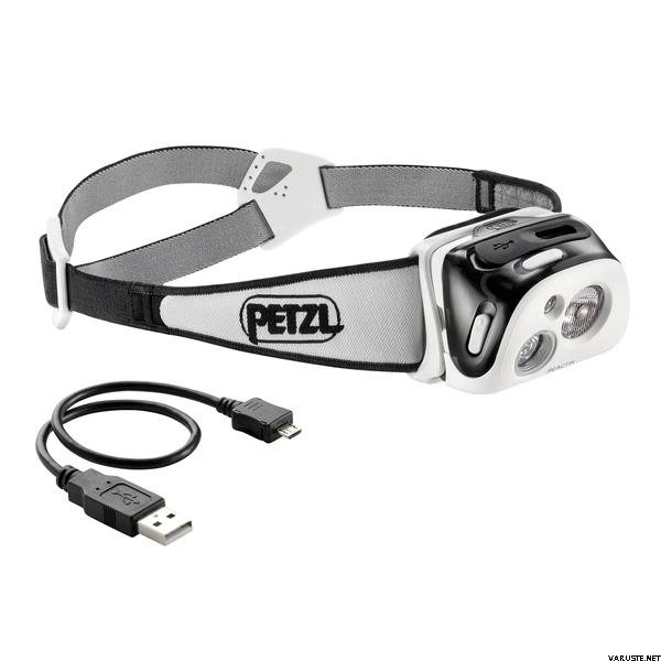 Petzl Reactik reaktiivinen LED otsavalo Musta