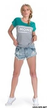 Mons Royale Cap Tee Bottle green / Grey Marl