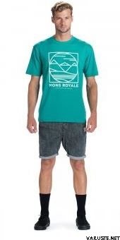 Mons Royale Classic T Bottle Green