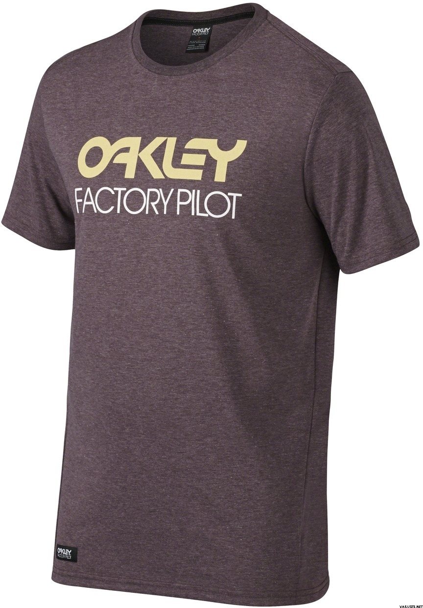Oakley Factory Pilot Basic Graphic Tee Purple Night Light Heather