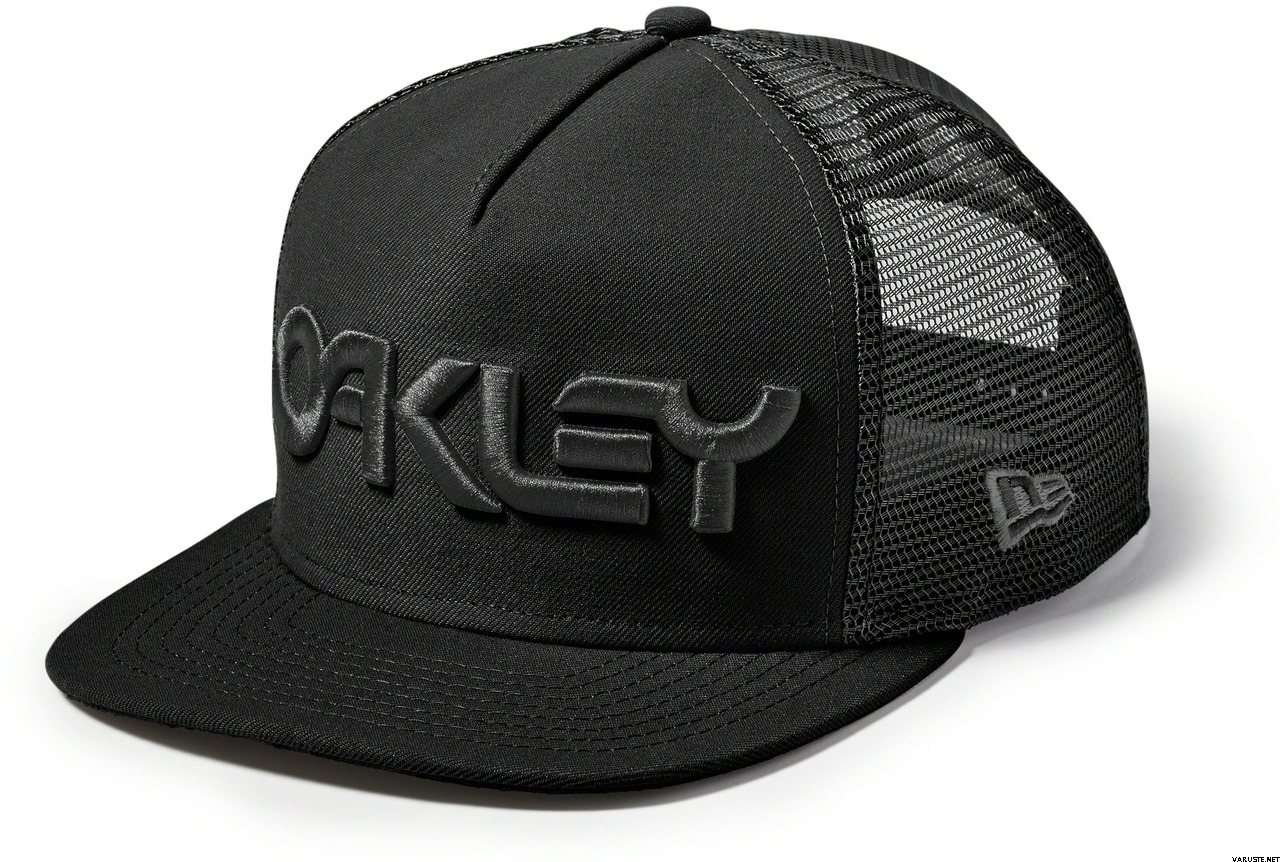 Oakley Factory Pilot Mesh Trucker Snapback Jet Black