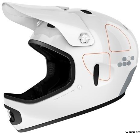 POC Cortex Flow Hydrogen White