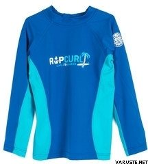 Rip Curl Groms Anchor L/S Sininen