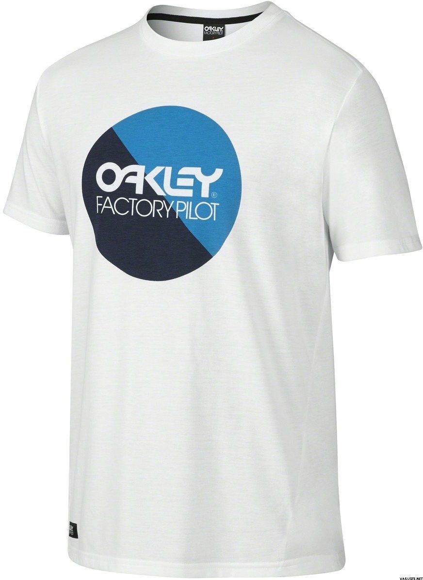 Oakley Factory Pilot Circle Graphic Tee White