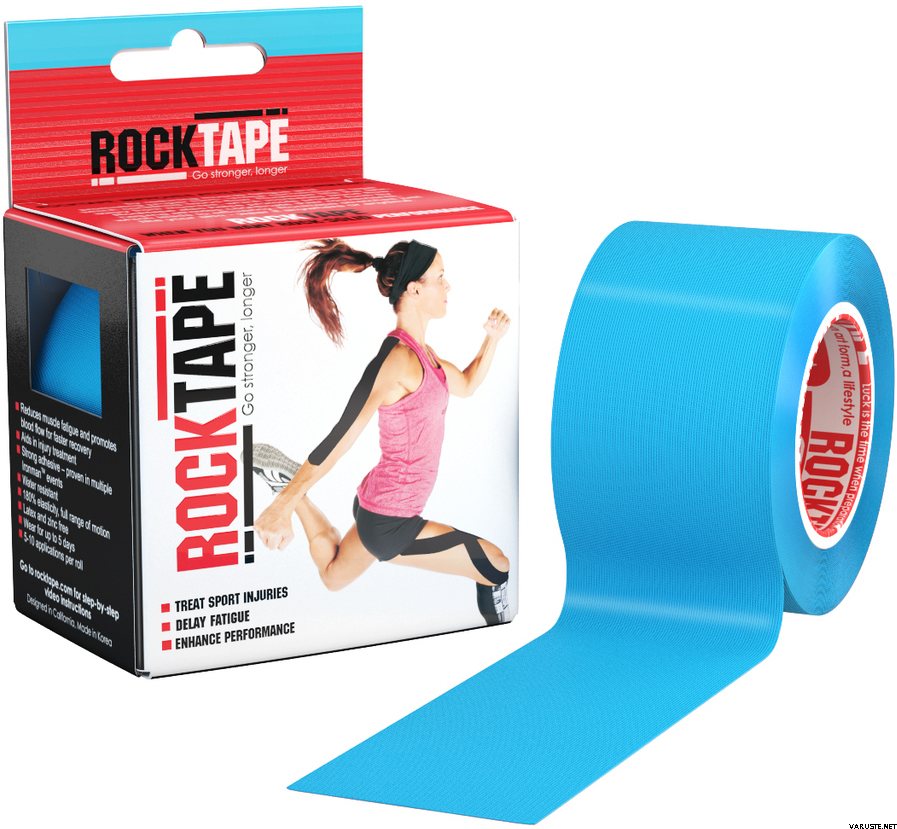 Rocktape Kinesioteippi 5cm x 5m Sininen