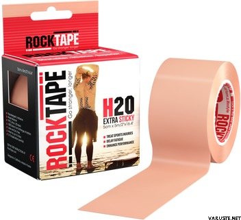 Rocktape Kinesioteippi 5cm x 5m H2O Beige (vesiurheiluun)