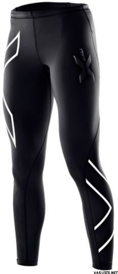 2XU Compression Tights Women Black / Silver logo