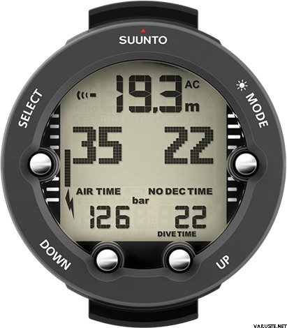 Suunto Vyper Novo with Boot and USB Harmaa