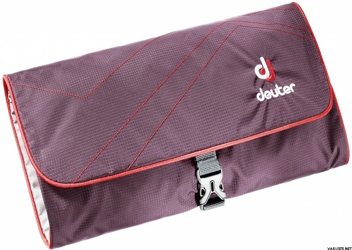 Deuter Wash Bag II Aubergine-fire