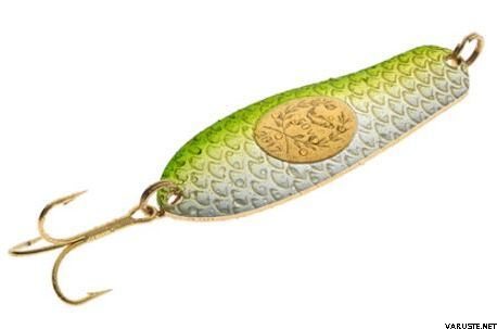 Kuusamon Uistin Vuosiuistin 2017 70mm / 19g Vihreä/Kulta