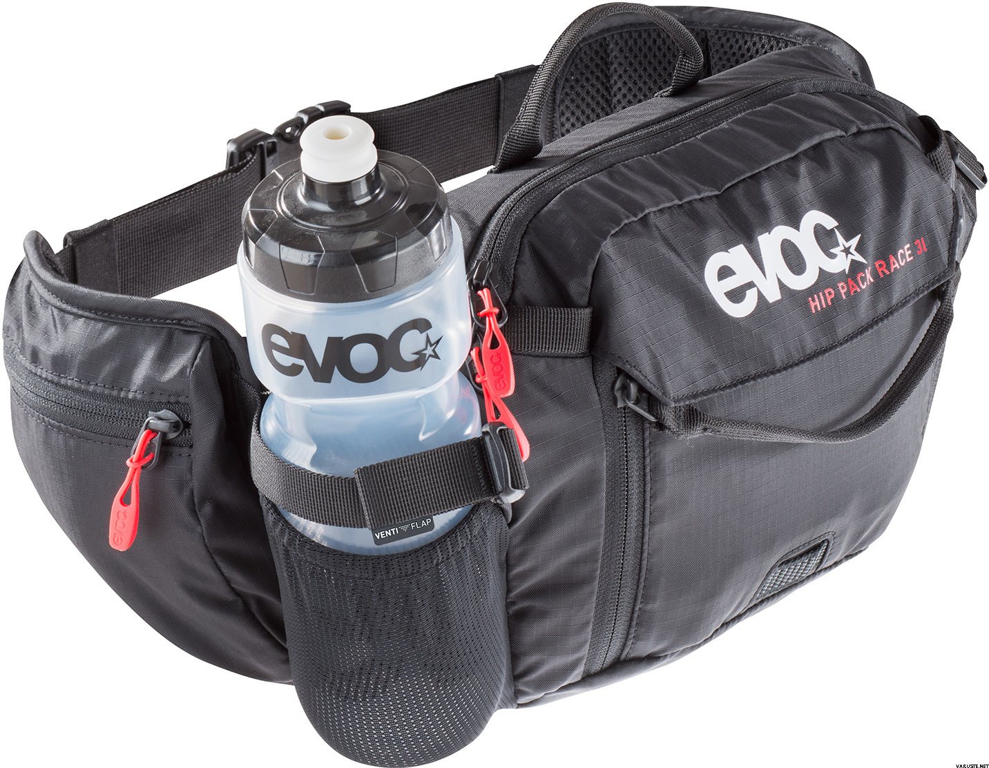 Evoc Hip Pack Race 3L + 1,5 Bladder Black