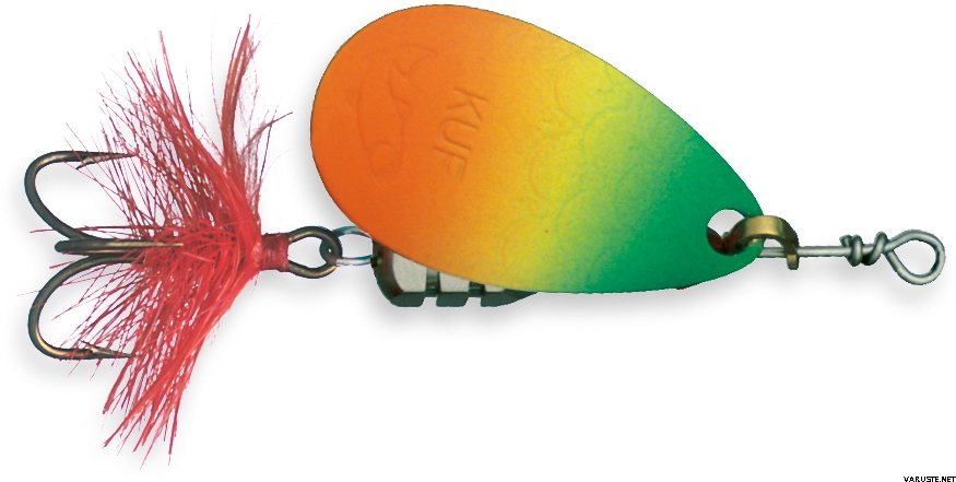 Kuusamon Uistin Kuf Spinner 7g FR/FYe/GR