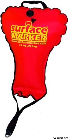 Surface Marker Lift Bag 25 kg (55 lbs) Orange
