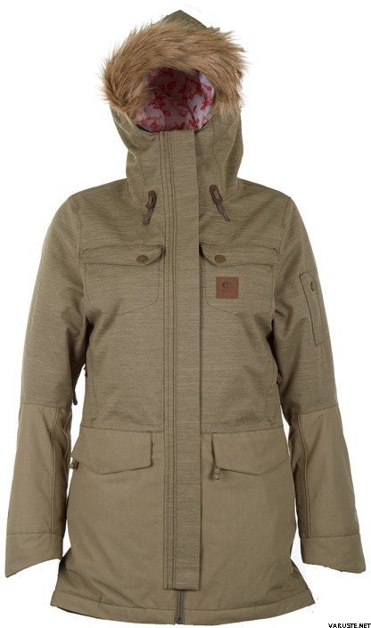 Rip Curl Amity Gum Parka Dusky Green