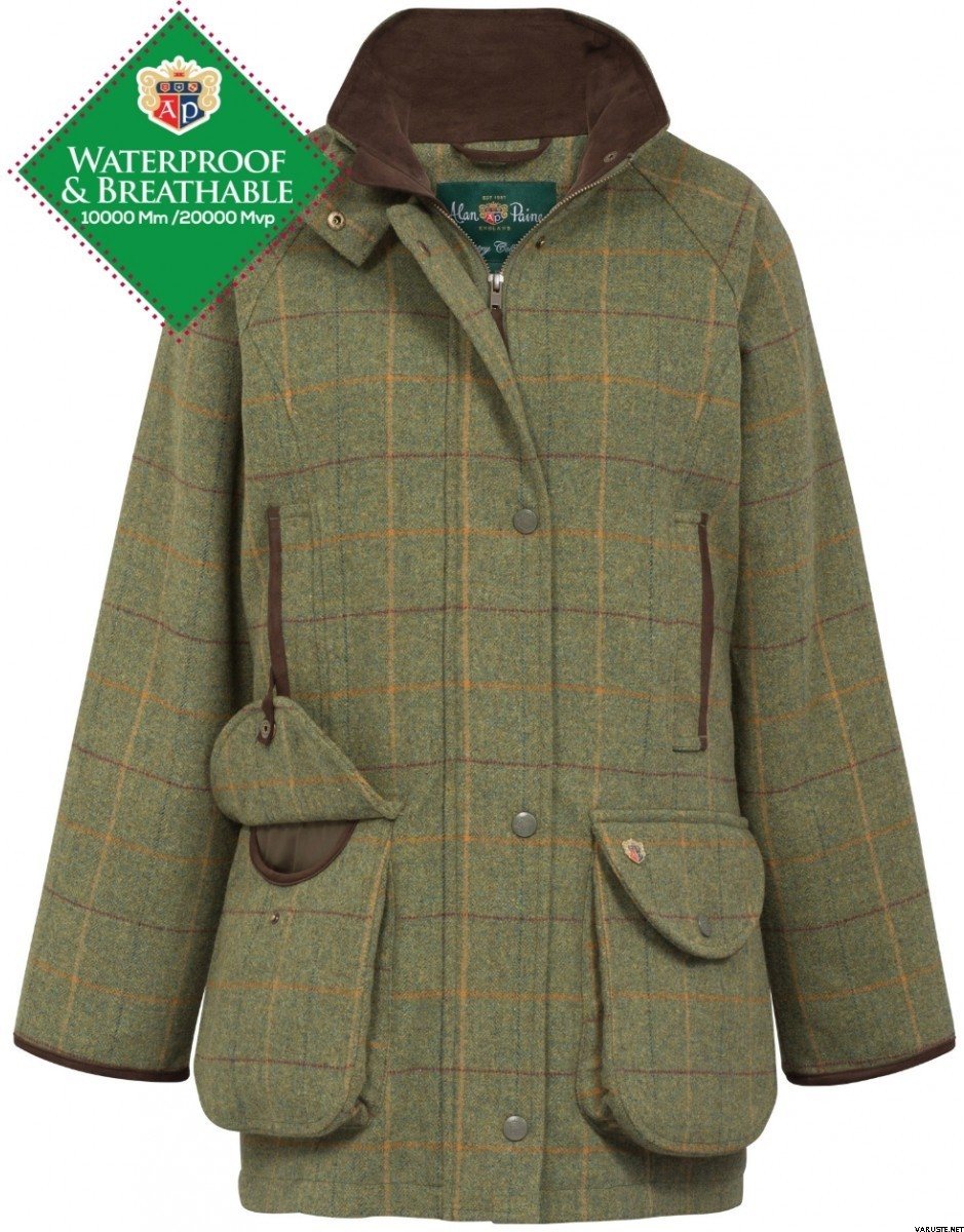 Alan Paine Compton Ladies Tweed Coat - Shooting Fit Landscape