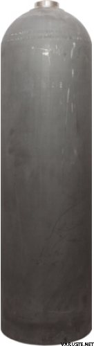 MES Aluminium tank, 11.1L without Valve Natural Finish