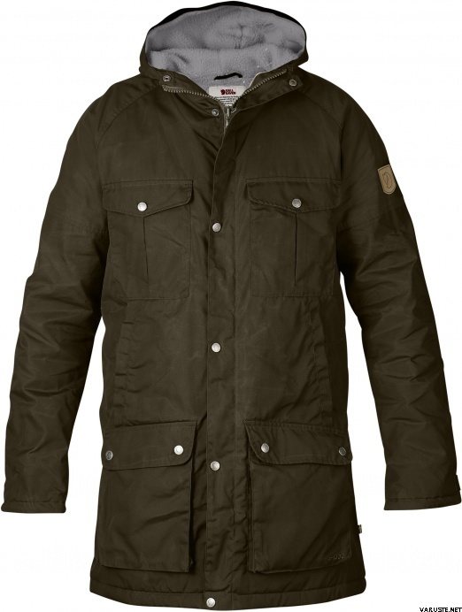 Fjällräven Greenland Winter Parka (2017) Dark Olive - Grey (633-020)