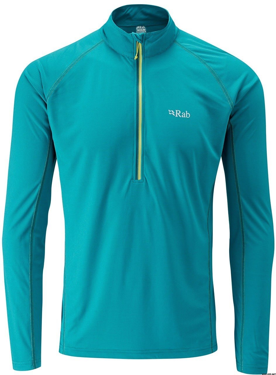 Rab Interval LS Zip Tee Amazon