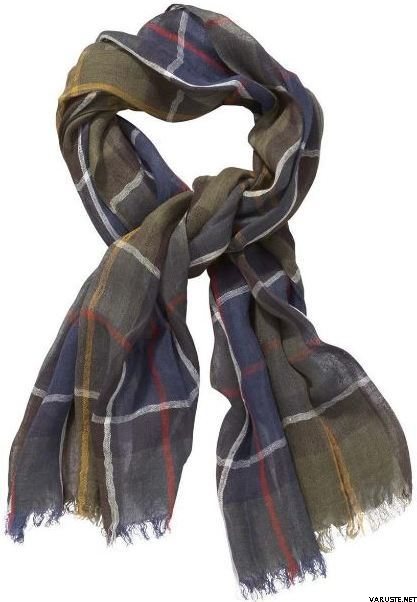 Barbour Tartan Linen Scarf Classic Classic