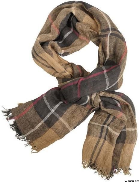 Barbour Tartan Linen Scarf Classic Dress
