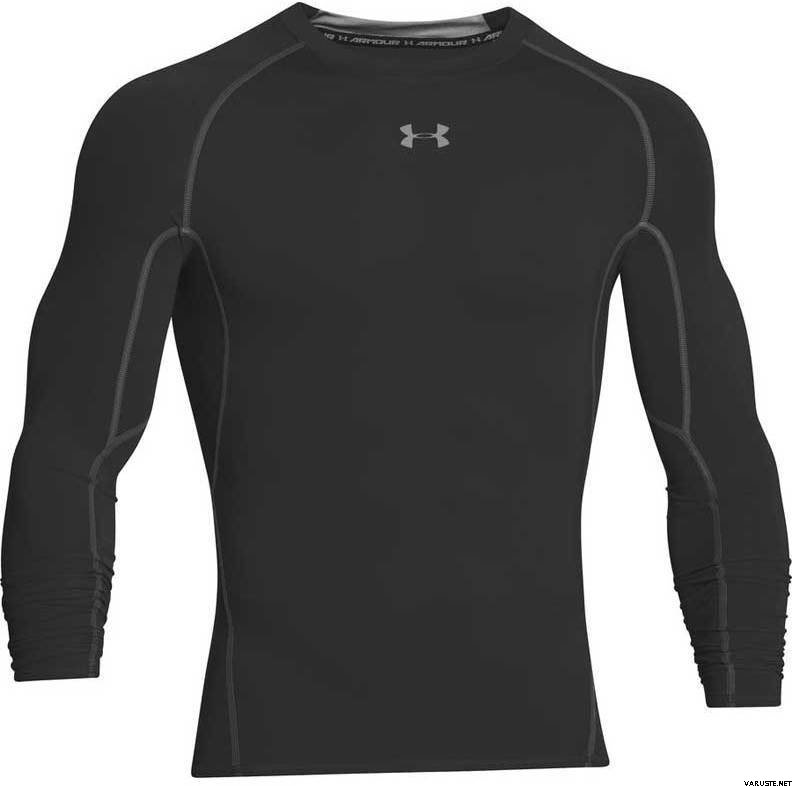 Under Armour HeatGear Armour Long Sleeve Compression Shirt Black (001)