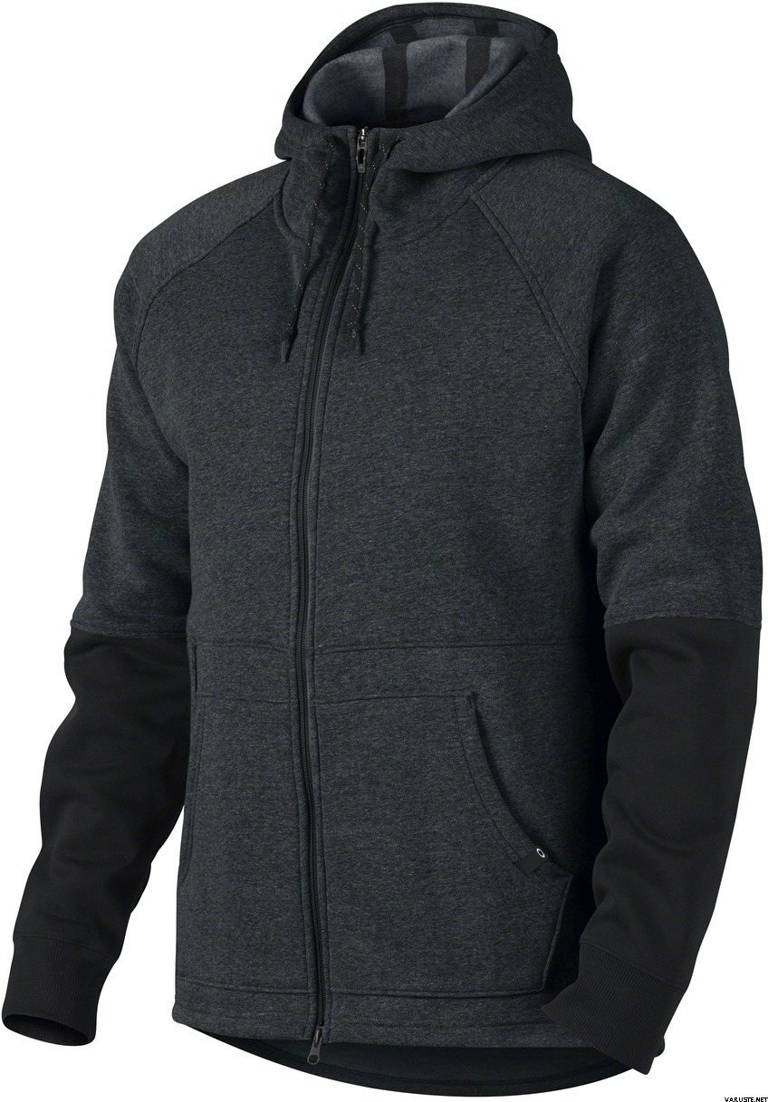 Oakley Protection Fleece Hoodie Blackout Light Heather