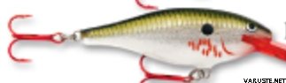 Rapala Shad Rap Shallow 7cm SSR-7 Bleeding Pearl